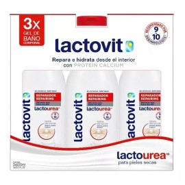 Lactovit Gel De Baño Corporal Lactovit 600 Ml (3 Piezas)