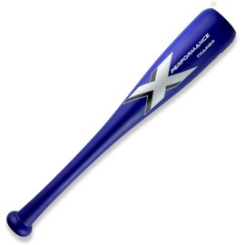 One Hand Bat Trainer for Baseball and Softball, Develop Swing Mechanics, Birchwood (Red, 18 Inch)