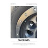 Xzenuo Car Valve Caps, Aluminium Metal Car Valve Cap with