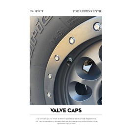 Xzenuo Car Valve Caps, Aluminium Metal Car Valve Cap with Labelling, Tyre Valve Caps, 8 Pieces Car Tyre Valve Caps Covers, Tyre Marker for Storing Tyres for Cars, SUVs