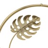 Crystal Ball Holder Decor Iron Bird Leaf Decoration Tabletop Decor