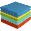 AIDEA Microfiber Cleaning Cloths-8PK, All-Purpose Cleaning Towels, Soft Absorbent Cleaning