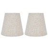 Alvinlite Lampshade Clip On, Lampshades, Set of 2, Bell Lampshades