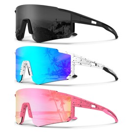 NSSIW Sunglasses-Men Polarized Sports Sun-glasses: Running Sunglasses Men Women Polarized UV Protection for Cycling
