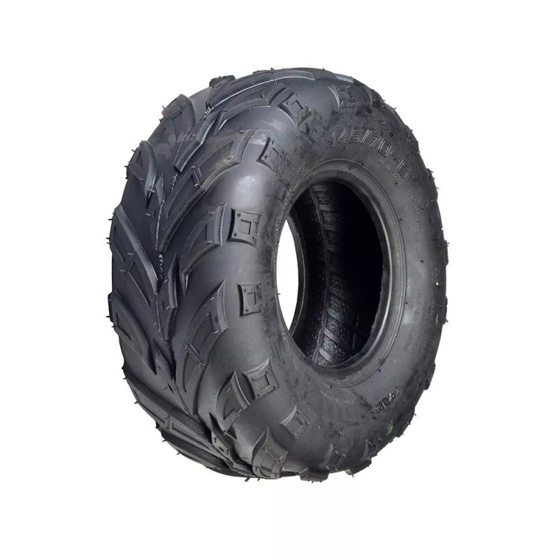 145/70-6 Front Tires with V-Tread for the Coleman KT196/CK196-T Go-Kart