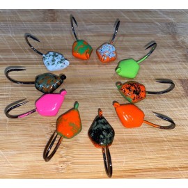 T&A JIGS 10 Blackfish MAG SWEEPER TOG Jigs MIXED COLORS  3/8oz - 3oz  SHEEPSHEAD Tautog - 1/2oz