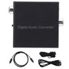 Jectse Bi-Directional Coaxial to Optical Sound Converter for, Versatile Dual