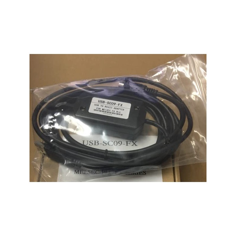 USB Programming Cable for Mitsubishi PLC FX3U and FX Series,
