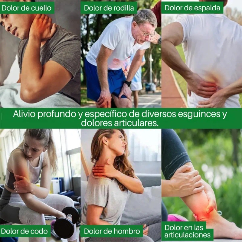 100 Parches Alivia Dolor Musculares Rodilla Espalda Natural