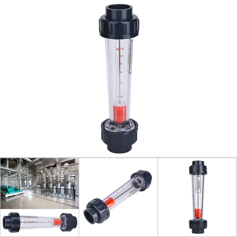 LZS-32 (D) ABS Plastic Tube Type Liquid Flowmeter Flow Measuring