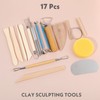 17Pcs Clay Sculpting Tools for Polymer, Air Dry Clay Tools
