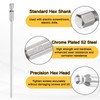sourcing map Ball End Hex Screwdriver Bit H2.5 (2.5mm) Head