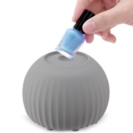 eLabPal Mini Vortex Mixer, 5000RPM Paint Shaker with 100 Pcs Mixing Balls, for Miniature Nail Polish Eyelash Acrylic Lab, Grey, Newly Upgraded Motor