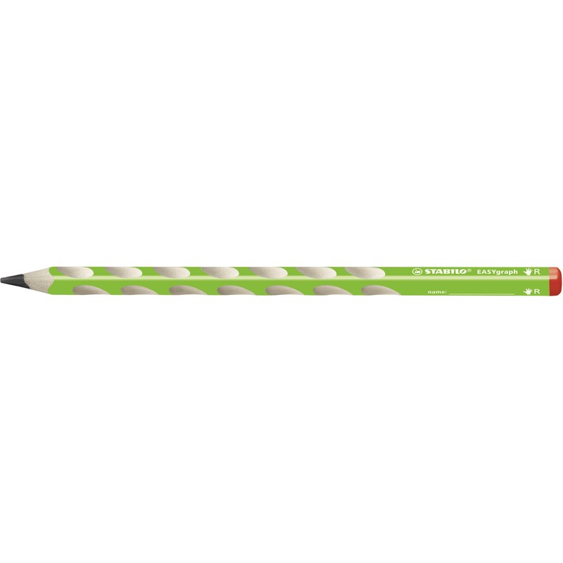 Handwriting Pencil - STABILO EASYgraph HB Green Right Handed Box