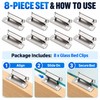 3D Printer Glass Bed Clips for Ender 3 and CR-10