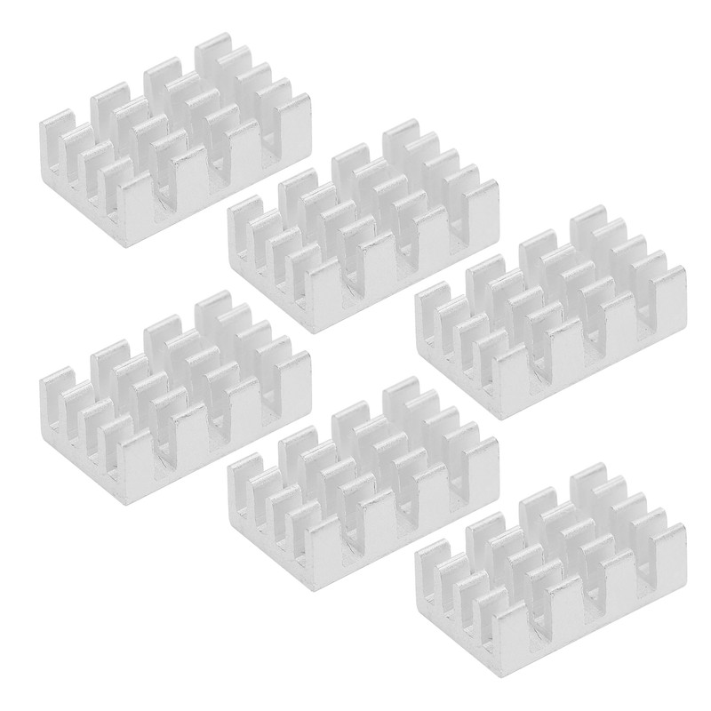80Pcs Aluminum Heatsinks Module Cooling Radiator Board for Electronic Components