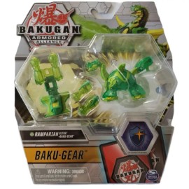 Spin Master Bakugan Armored Alliance Ventus Ramparian Ultra + Transforming Baku-Gear