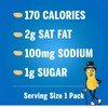 Planters Salted Peanuts - Protein Rich Snack - Single-Serve Packs
