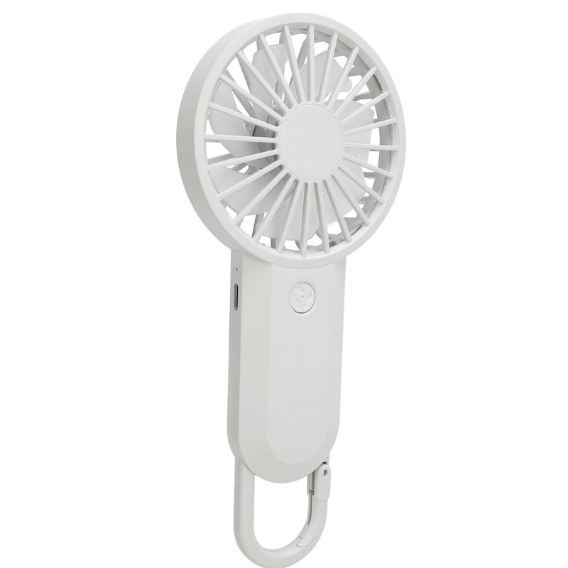 Handheld Fan USB Rechargeable Hand Fan Silent Operation Easy Hanging