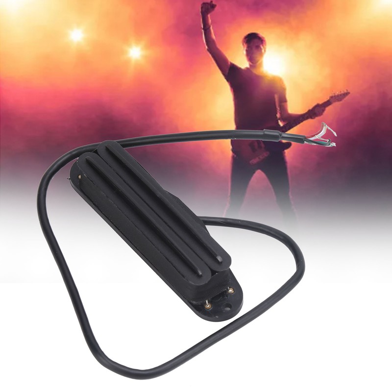 11K Dual Hot Rail Humbucker Pickup Ceramic Magnet ABS Electric