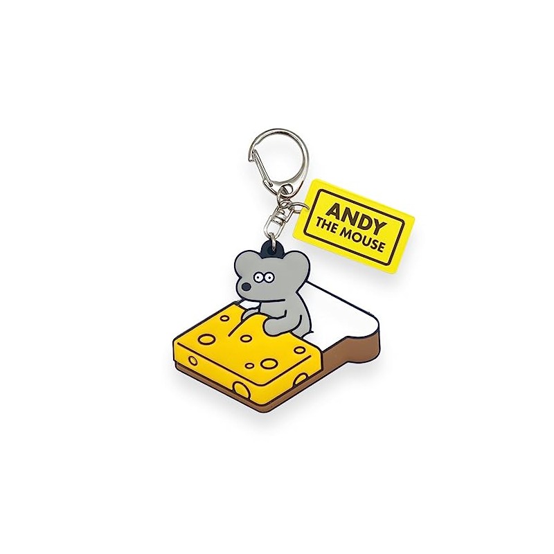 [And Suns] Mouse ANDY Key Chain Rubber Key Chain Seiji