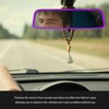 BWBWND Car Rear View Mirror Protector Frame, Silicone Rearview Trim