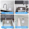 Sponge Holder, Sink Caddy for Scrub Sponges with Suction Cup