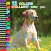 12 Pack Dog Hair Color Dye Temporary Non-toxic Vibrant Colors