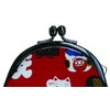 和布 Day Funny Japanese Pattern Beckoning Cat Round Coin Purse