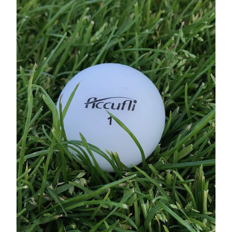 Accufli Max Soft Golf Balls (Matte White 12PK)