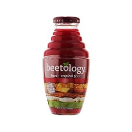Beetology Beet Plus Tropical Fruit Juice, 8.45 Fl Oz (Pack of 6)
