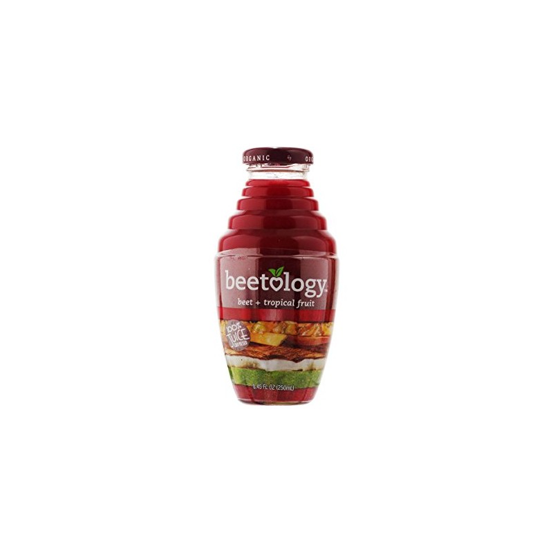 Beetology Beet Plus Tropical Fruit Juice, 8.45 Fl Oz (Pack