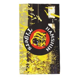 Hanshin Tigers Bath Towel, Microfiber, Fast Absorption, Quick Drying, Durable, Popular, Inexpensive, Fluffy, Texture, Large Size, Instant Absorption, Antibacterial, Odor Resistant, Big Face Towel, For