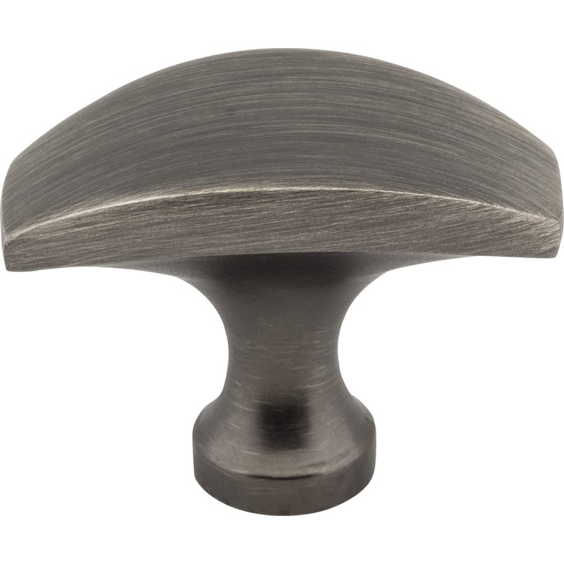 Elements 382DBAC Cosgrove Collection 1.5 Inch Rectangular Cabinet Knob, Brushed