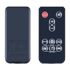 TCNOUMT Replacement Remote Control Suitible for Toshiba SBM1W Mini 3D Soundbar PA5075E-1SPA