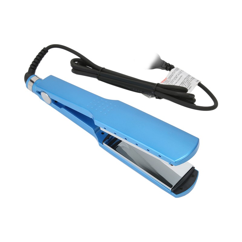 45mm Panel Dual Use Hair Straightener Curler Negative Ion Adjustable