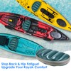 WUDIALIEN 2 Pack Kayak Seat Cushions, Waterproof, Thicken, Canoe Seats,