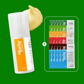 Shop Belle Skin Repair Vitamin Elasticity Whitening Cream 50ml+14ml Additional Option / 샵벨르 스킨 리페어 비타민 탄력 미백 크림 50ml+14ml 추가선택