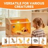 Brooder Box for Chicks Thick Wooden Chicken Brooder Box with
