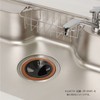 Belca SP-204DT Antibacterial Copper Ion Drain Lid Chrysanthemum Cracking Rubber