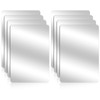 KALIONE 8 Pack Unbreakable Mirror, Acrylic Mirror Sheet, Double-Sided Mini