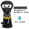 Golf Club Headcovers Ninja Golf Wood Covers Set Golf Driver