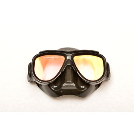 SeaDive Oceanways OceanCat-HD High Definition w/Anti-UV/Glare w/Anti-Fog Scuba/Spearfishing Dive Mask (OM964BKSFF)
