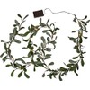 Star LED mistletoe garland