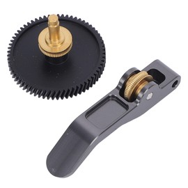 Hardened Steel Extruder Gear, Drive Gear with DLC Coating Handle Kit Suitable for Bambu Lab A1 A1 Mini Compatible with Carbon Fiber Nylon Glass Fiber Nylon