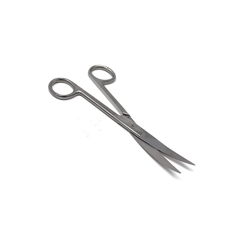 A2Z-SS01CV Dissecting Scissors, Sharp/Sharp Point Blades, 4.5" (11.43cm), Curved, Premium
