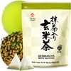 chaganju Genmaicha Green Tea with Roasted Brown rRce, Low caffeine,