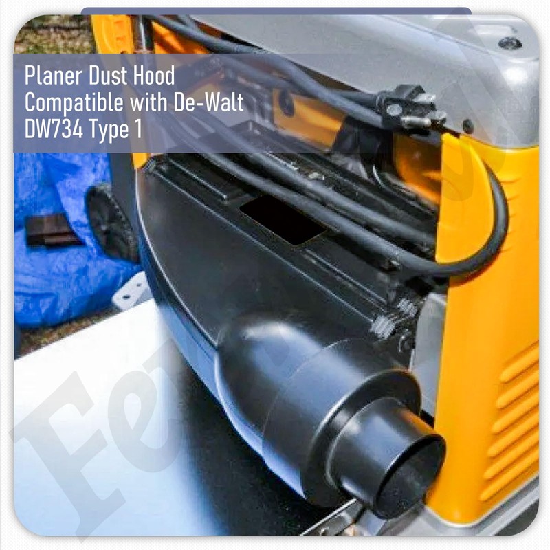 5140006-97 Planer Dust Hood Compatible with D-eWalt DW734 Type 1