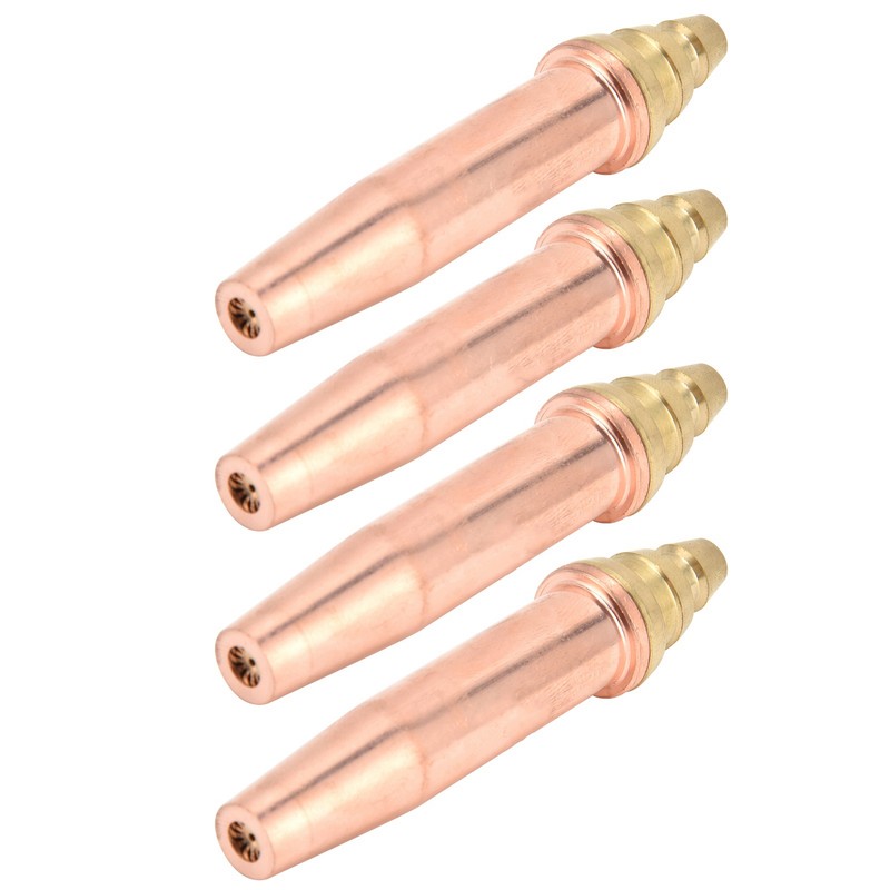 4Pcs Propane Cutting Torch Tips High Temperature Resistance Fast Cutting