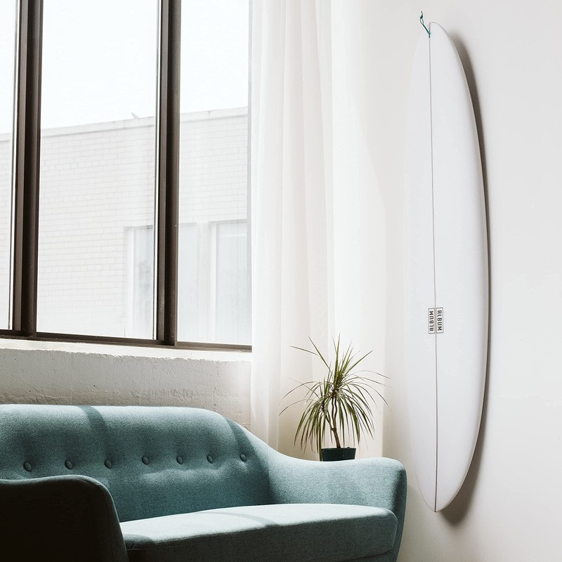 Shepps GNARWALL Concealed Acrylic Surfboard Wall Mount - For Shortboard,